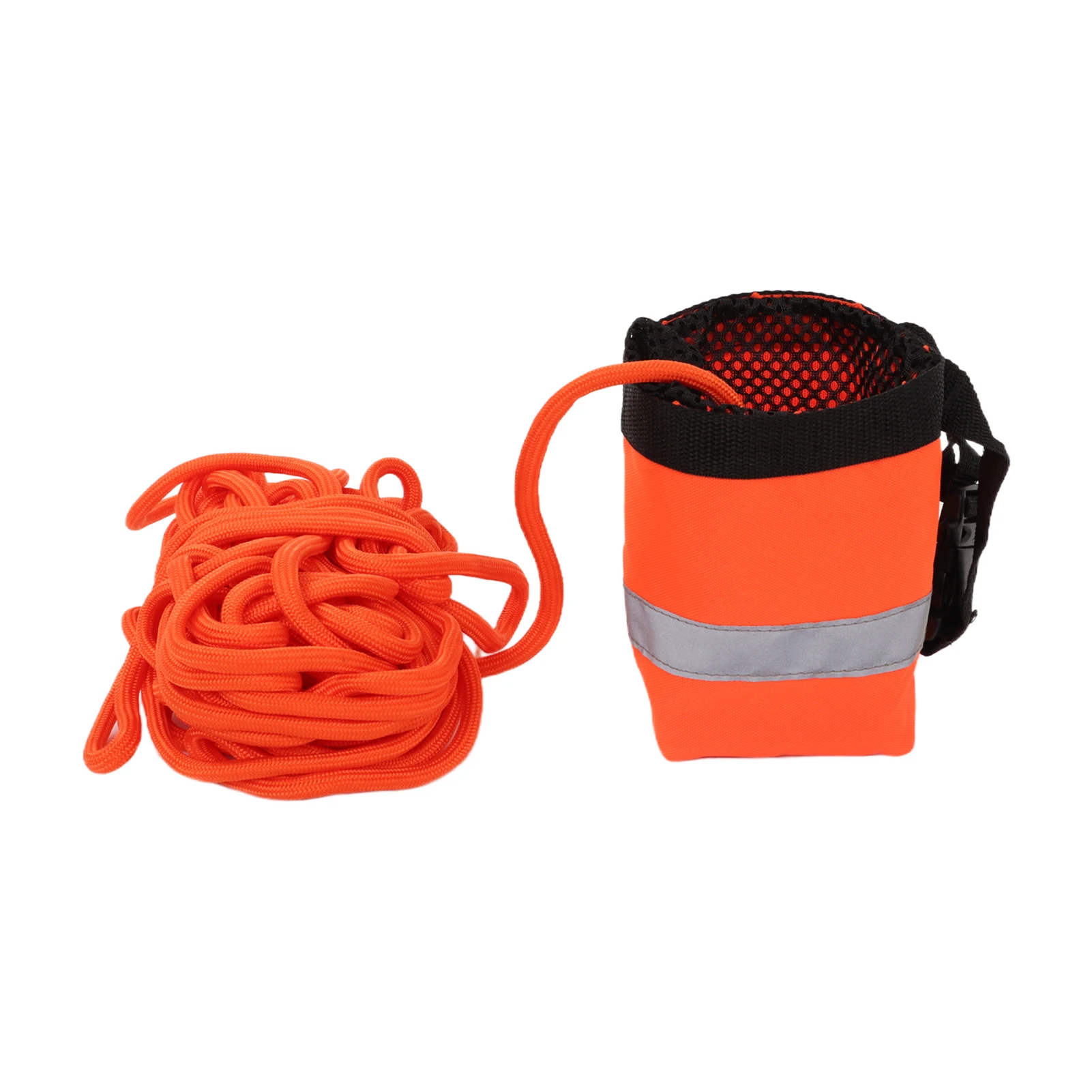 Throw Rope Bag Life Saving Reflective Rope Water Floating Bag Saving Equipment for Water Sports Rescuing