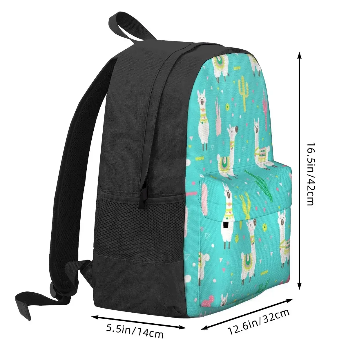 Llama Alpaca Animal Backpacks Boys Girls Bookbag Children School Bags Cartoon Kids Rucksack Travel Rucksack Shoulder Bag