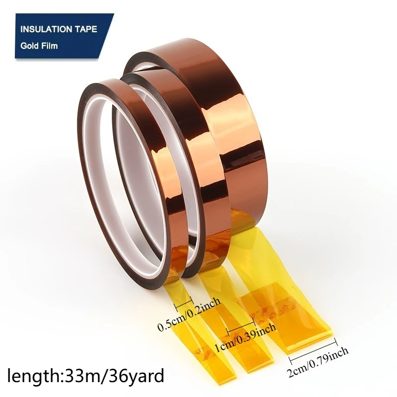 1roll Heat Resistant Sublimation Tape For Heat Transfer, High Temperature Tape For Electronics Masking, Soldering