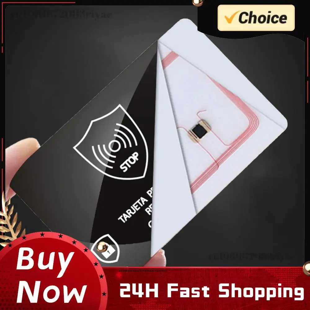 

5 шт. RFID-блокирующих карт: одна карта защищает весь кошелек, портативный блокиратор RFID-карт для кредитных карт, для паспорта, кошелька