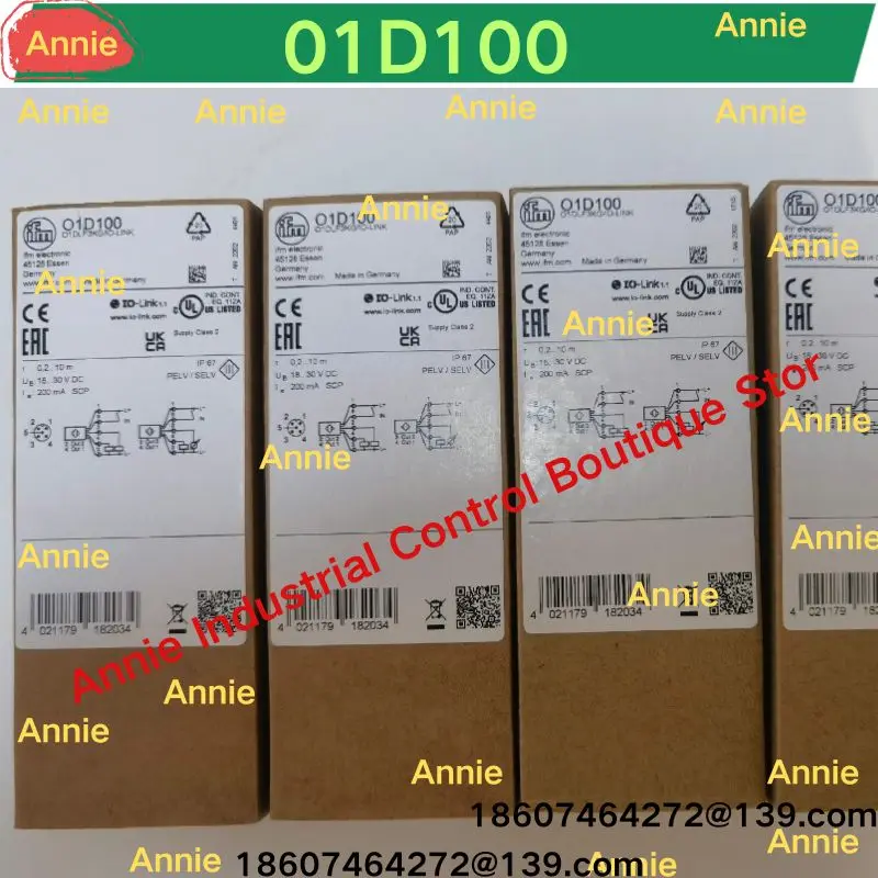 brand-new Laser ranging sensor IFM sensor 01D100
