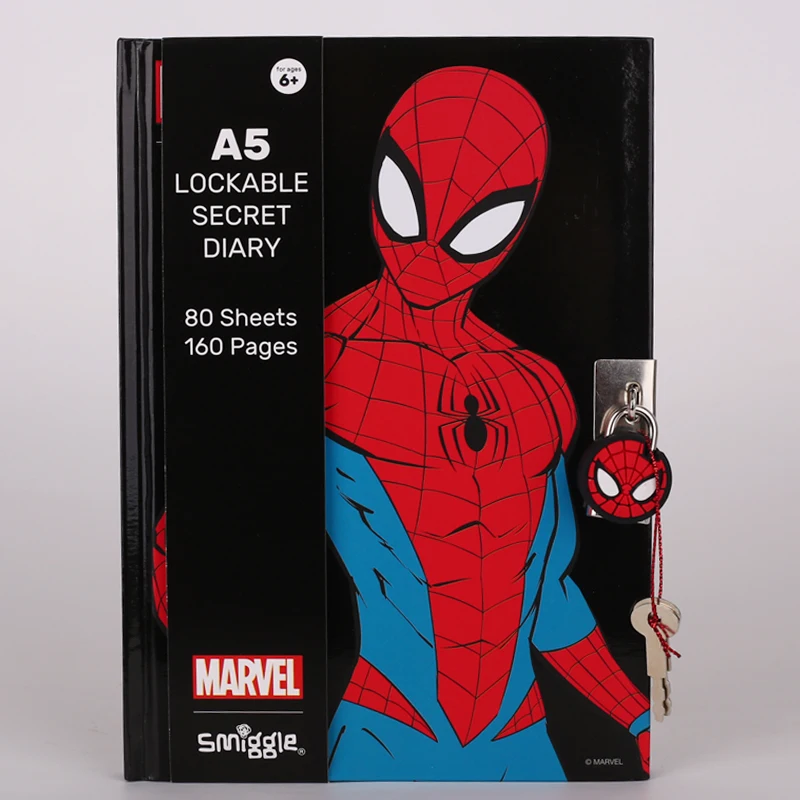 Gorąco sprzedający się oryginalny Australia Simggle Marvel Spider Man Student Lekki tornister o dużej pojemności Torba na długopis Kubek na wodę