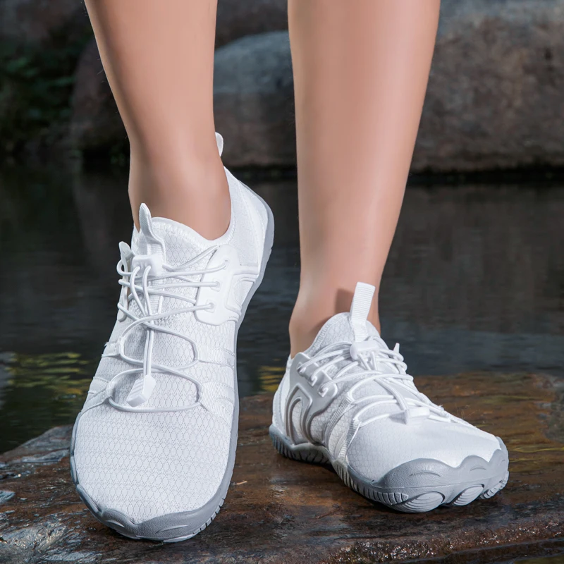 Comfortable Couple Water Shoes Quick Dry Breathable Anti Slip Wear Resistant Durable Grip for Men Women River Swimming Beach image 6