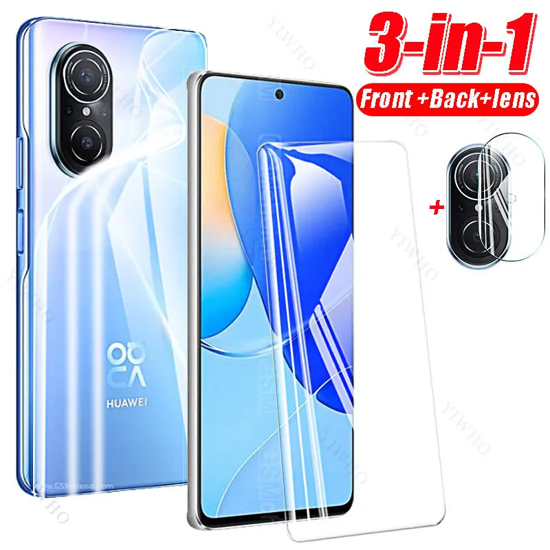 Tempered Glass Screen Protectors for Huawei Nova 9 SE 4G Glass for Huawei Nova 9 10 10z 8 8i SE Youth 5G Back Film Camera Lens