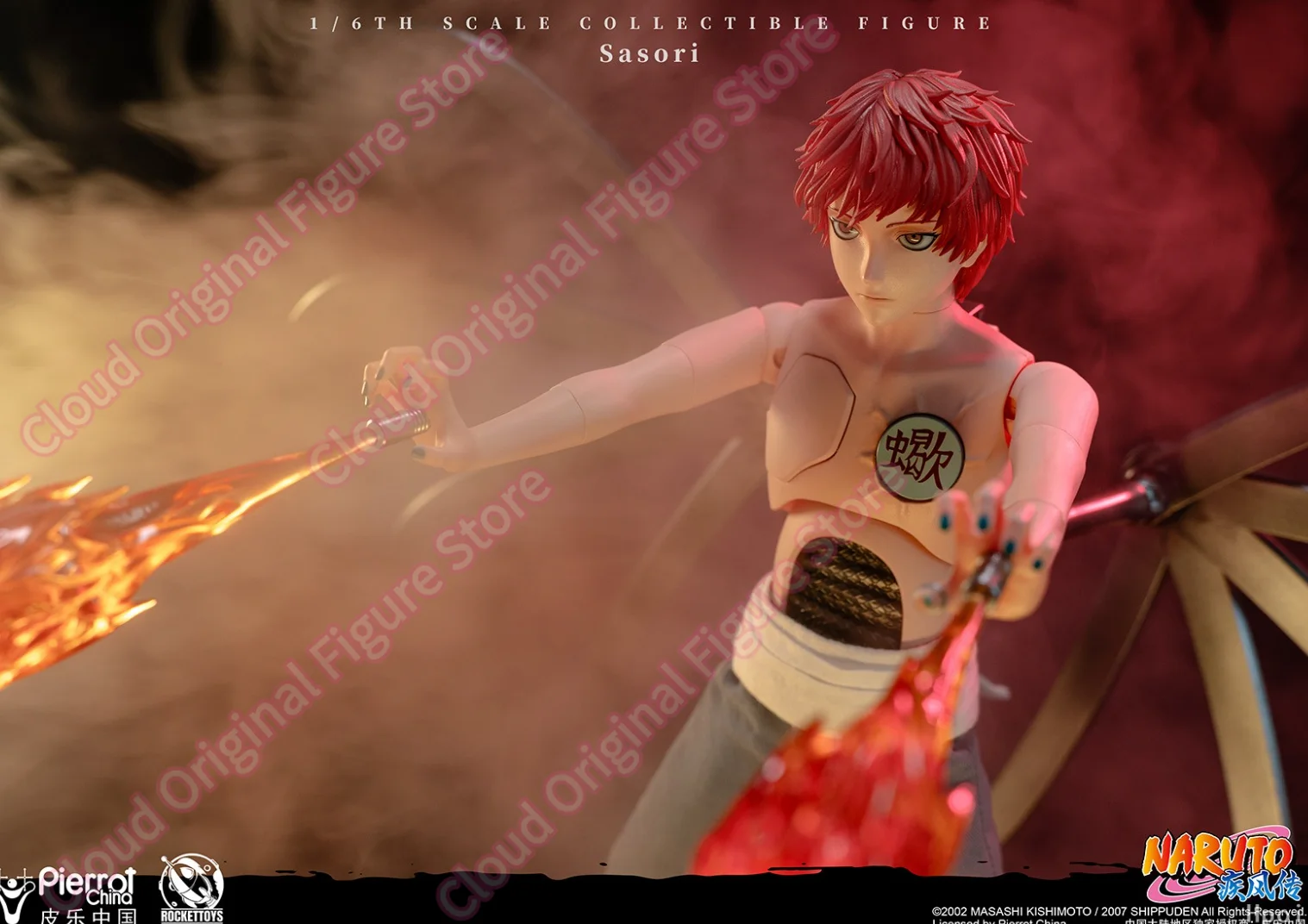 In Stock ROCKET TOYS Naruto：Shippūden Sasori ROC-010 Anime Figures Action Figure Collectible Model Toy