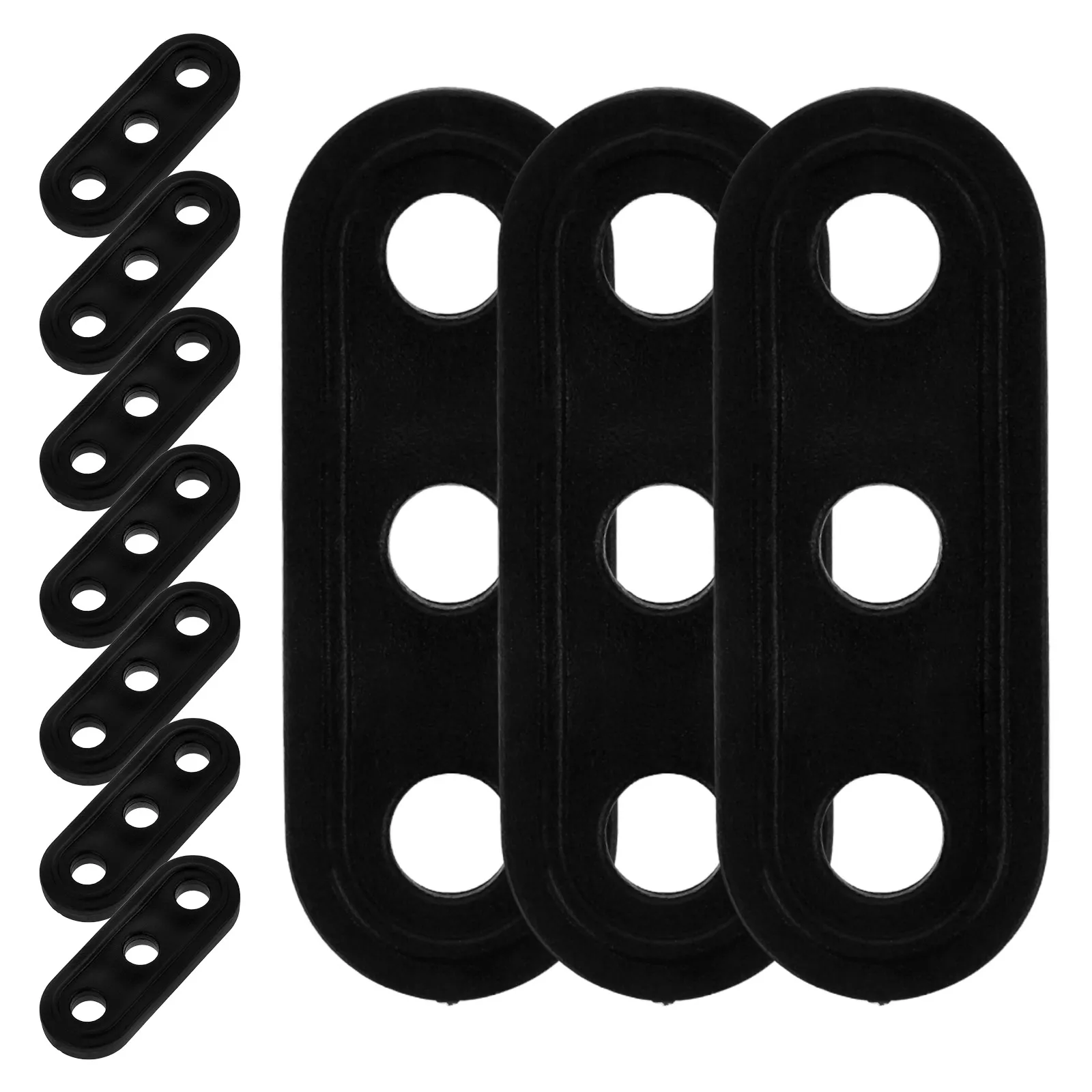 

100pcs Tent Buckle Wind Proof Rope Tensioner Fastener Tarp Poles Camping Gear Lightweight Durable Plastic Easy Setup Reusable