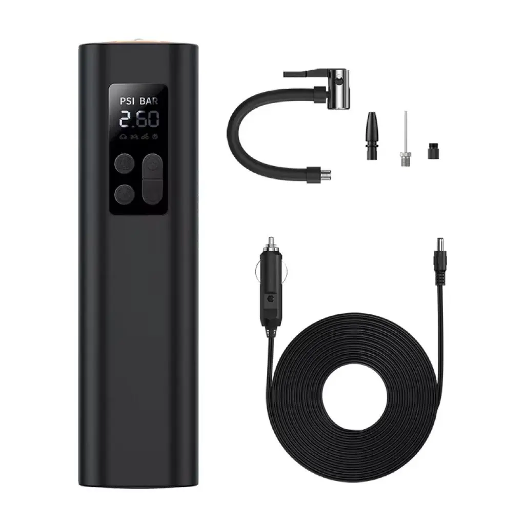 Mini Portable ABS Plastic Wireless Digital Tire Inflator Pump Car Air Compressor Tire Pressure Monitor