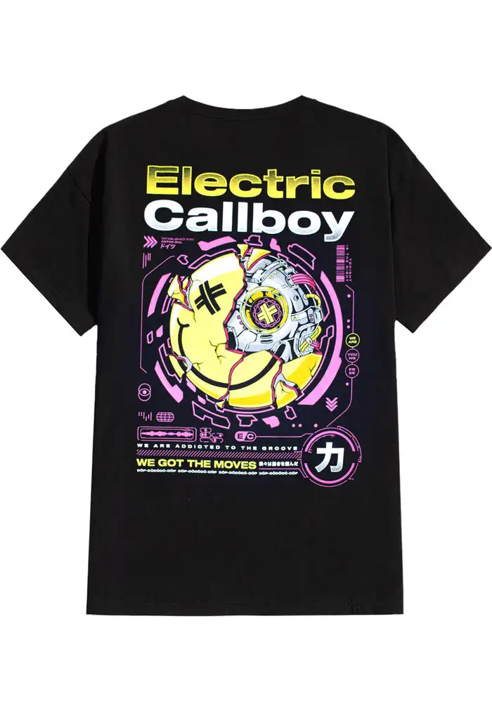 Electric Callboy - Moves Tech Smile - T-Shirt unisex cotton tee