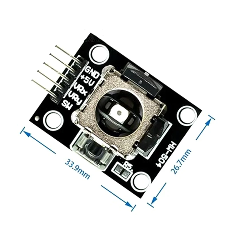 Módulo de Joystick XY de doble eje Arduino de mayor calidad para Sensor de palanca de Control de Joystick PS2 KY-023 nominal 4,9/5