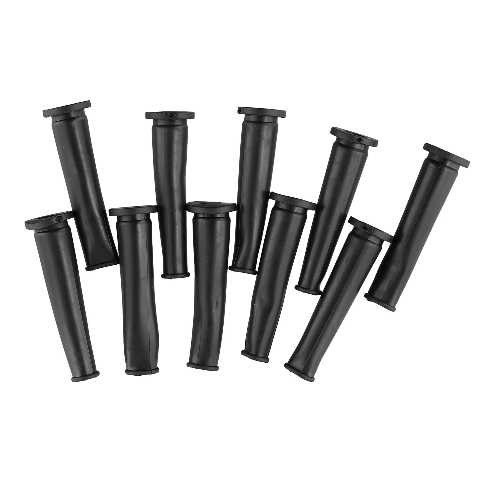 Angle Grinder Protector Cable Protector Cable Sleeve Parts Accessories Wire Protector 10pcs 9mm/0.35Inch Black