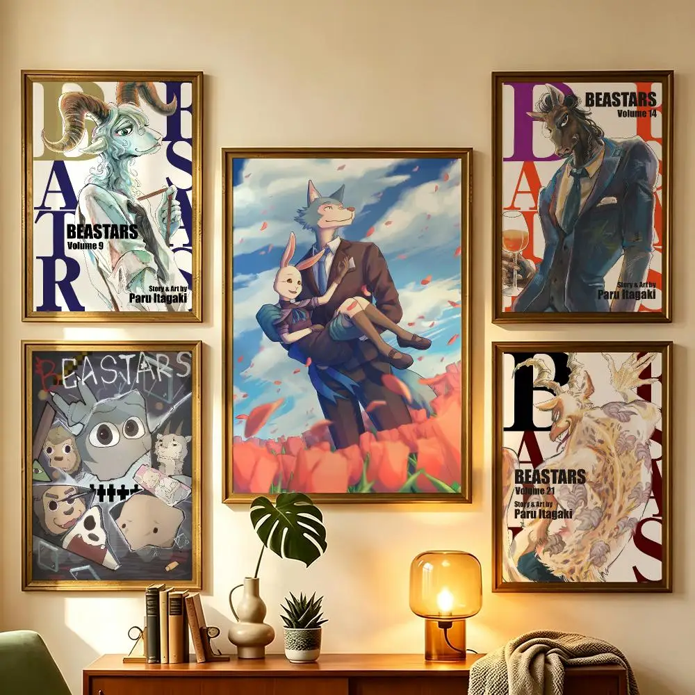 anime Beastars Poster HD Poster Sophisticated Modern Aesthetic Wall Art For Living Room Bedroom Office Cafe Decor