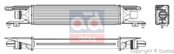 Store code: ra8turbo radiator for TURBO radiator (INTERCOOLER) CORSA.D 1.3d * Z13DTJ * + MS