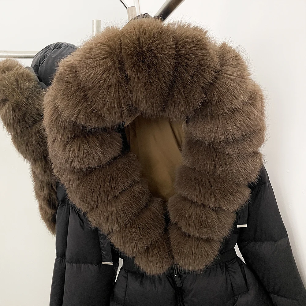 Casacos de inverno das mulheres jaqueta com capuz leve acolchoado feminino premium casaco de pele do falso outerwear jaqueta mulher inverno