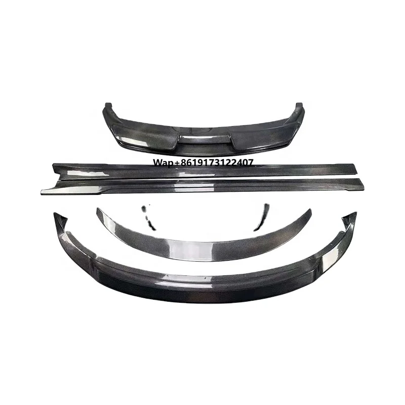 

Hot Sale Carlong CL-223 Carbon Fiber Car Body Kits Artisan Style Front/Rear Lips Side Skirts Spoiler Complete Sets