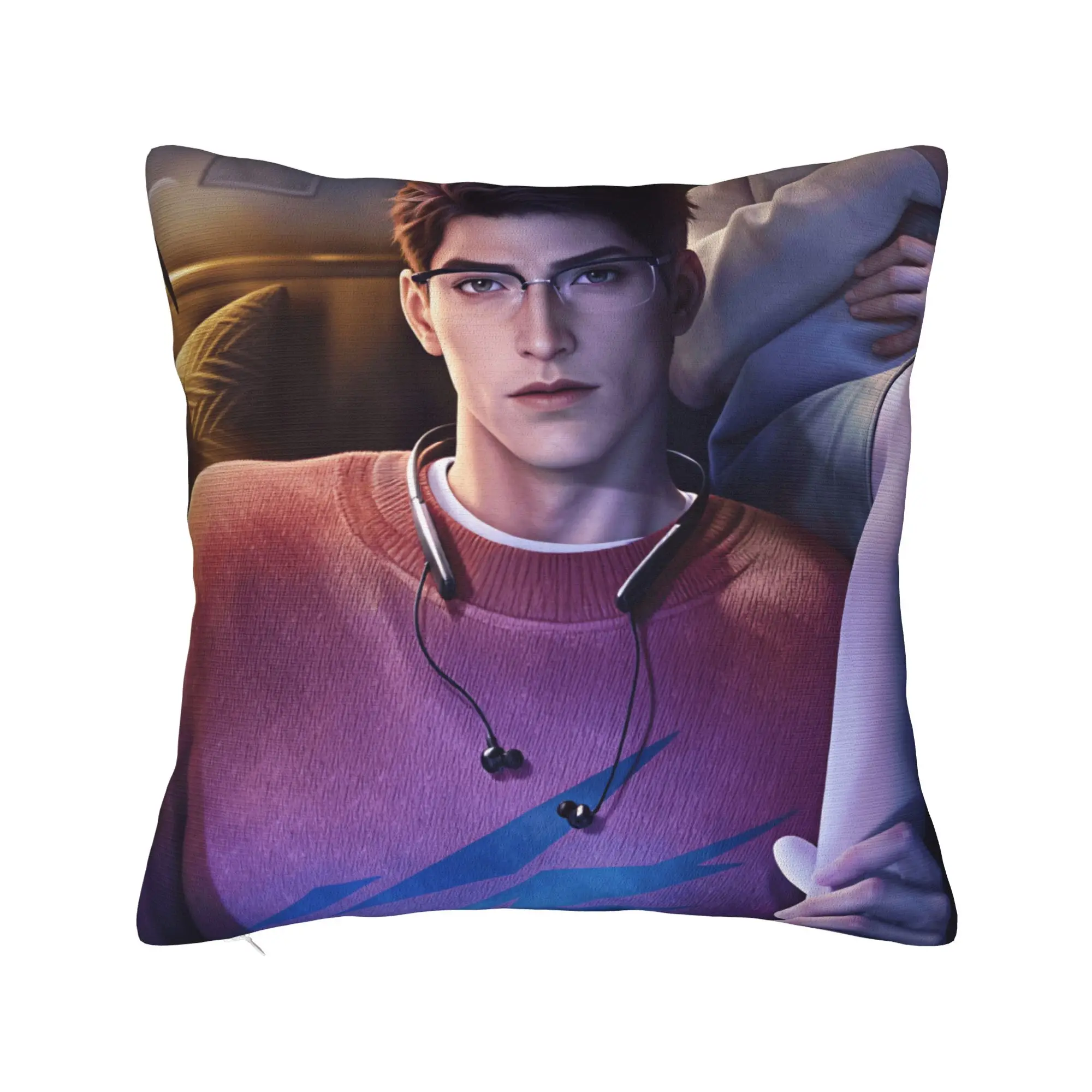 V-Valko L-Love and Deepspace Pillowcases  Fashion Pillow Case For Sofa Car Home Decor Soft Pillow Cover