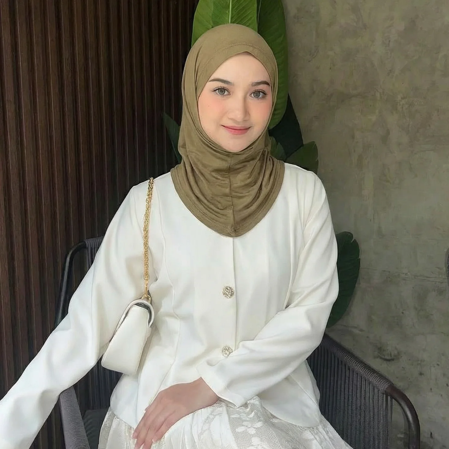 

Мусульманские однотонные хиджабы-капы из джерси, модные женские подшапочки для Рамадана, хиджабы из модала и хлопка, мусульманские тюрбаны, головные платки, исламские головные уборы