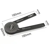Precision Angle Measurement Tool, Angle Finder, Woodworking Scale, Bevel Protractor, Mitre Saw Protractor Angle Level