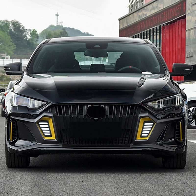 DinCh LED Front bumper Grille Light DRL For GAC Trumpchi Empow Shadow Leopard foglight Daytime running light lamp