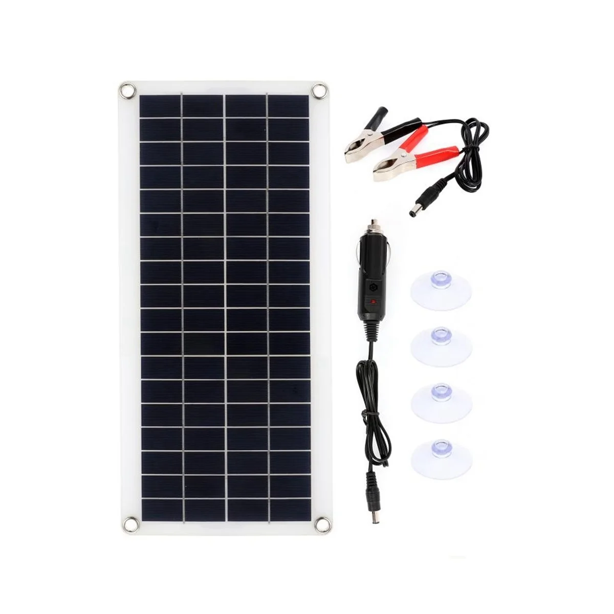 

15W Solar Panel 12-18V Solar Cell Solar Panel for Phone RV Car MP3 PAD Charger Outdoor Battery Supply B