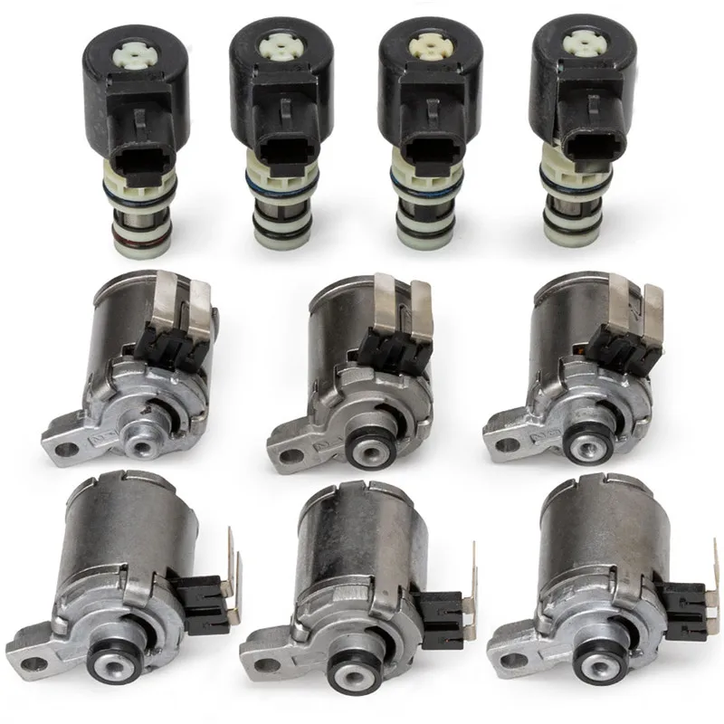 A Set/10PCS 6-Speed Automatic Transmission Solenoid Valve Kit Gearbox M11 valvebody For SsangYong For Geely Actyon Korando