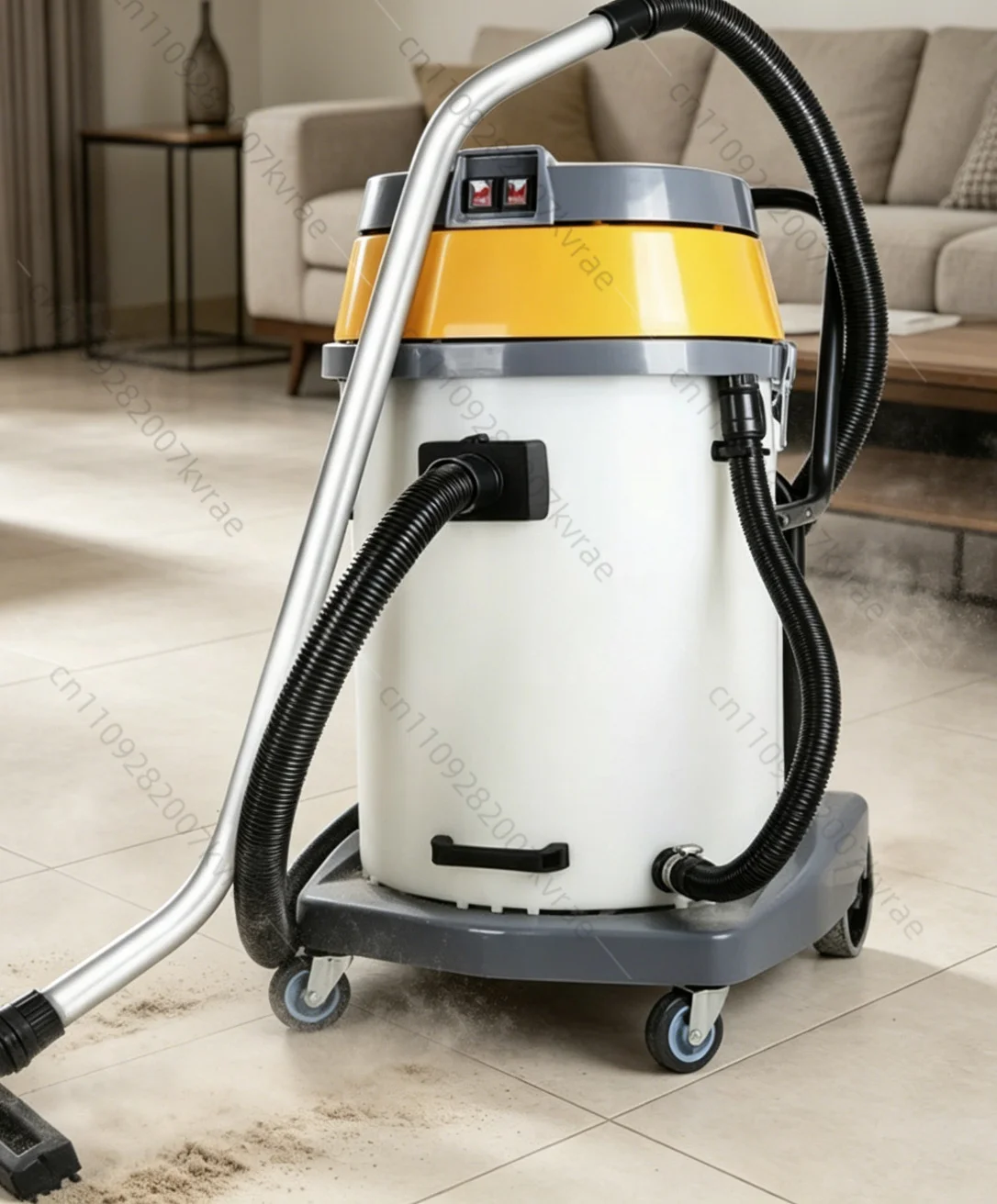 

70L Dual-Motor High-Power Wet Dry Auto Vacuum Cleaner Factory Commercial Car Wash Machine with Manual Cleaning Type