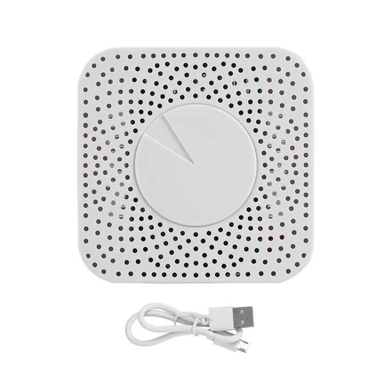 6 In 1 Air Quality Monitor Tuya Wifi Smart Air Housekeeper PM2.5/Formaldehyde/VOC/CO2/Temperature/Humidity Detector-T44C