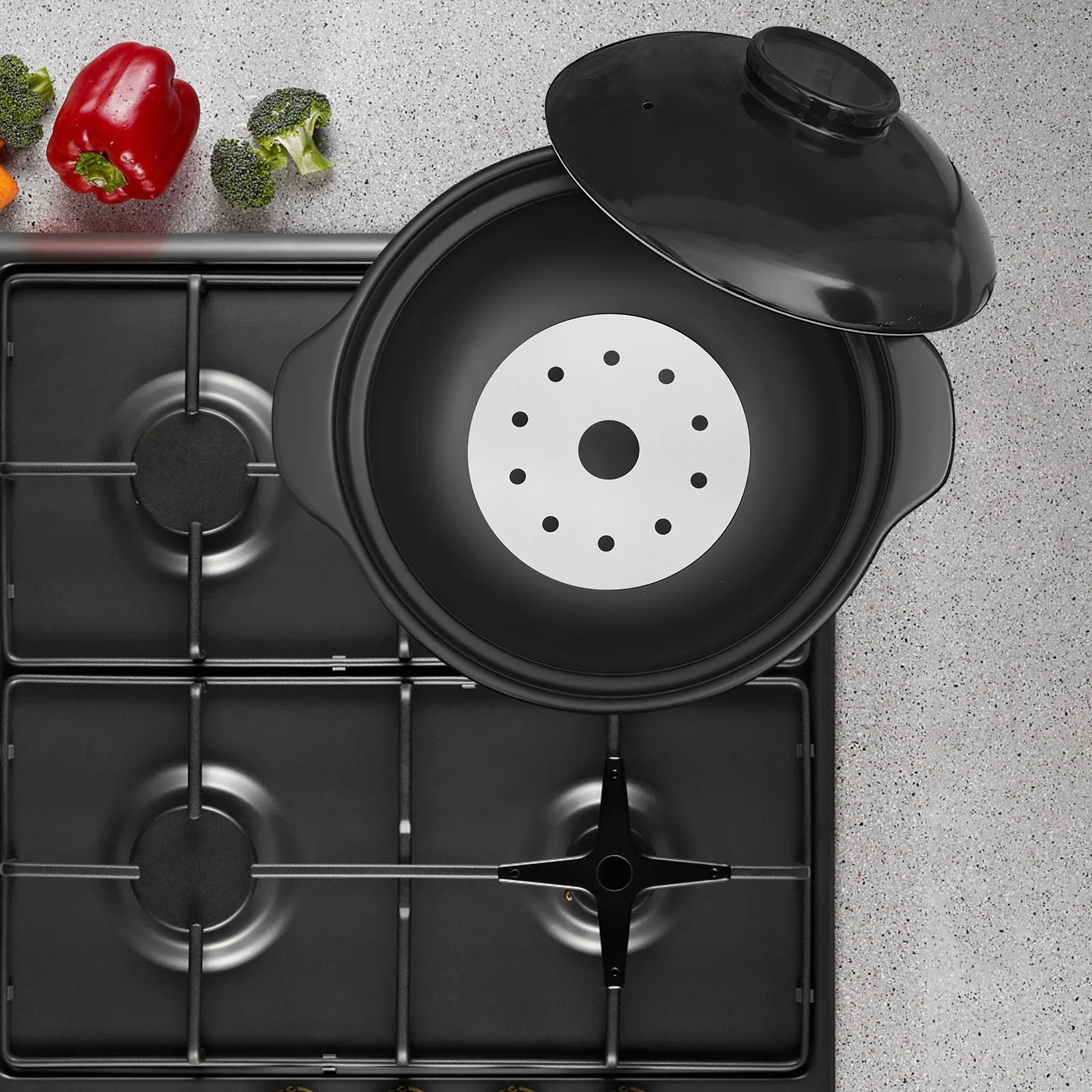 

Heat Diffuser Plate Stainless Steel Induction Adapter For Ceramic Glass Pots Fast Heat Conduction Kitchen Cookware Gadget