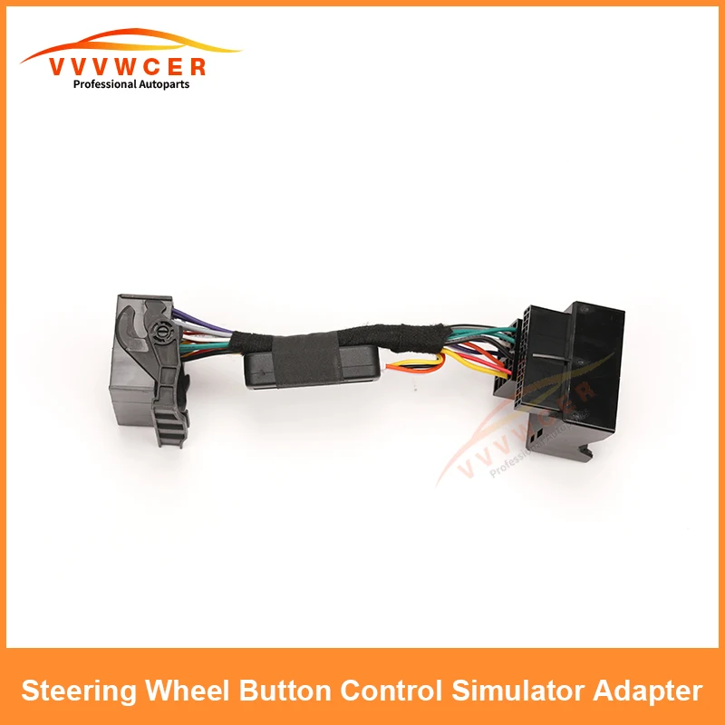 

Multifunction Steering Wheel Button Control Simulator Adapter For VW Golf 5 6 Jetta MK5 Touran Caddy Passat B6 For RCD330 RCD360