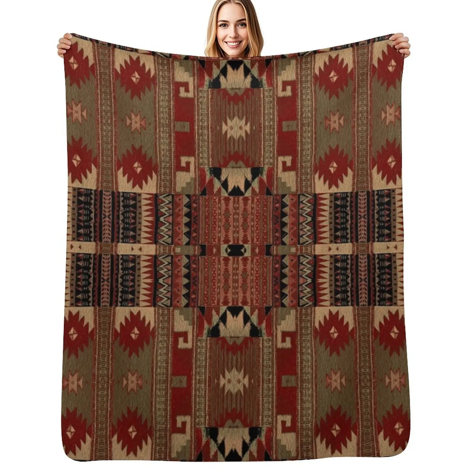 

Rowah Throw Blanket Lightweight Warm Blanket for Travel Camping