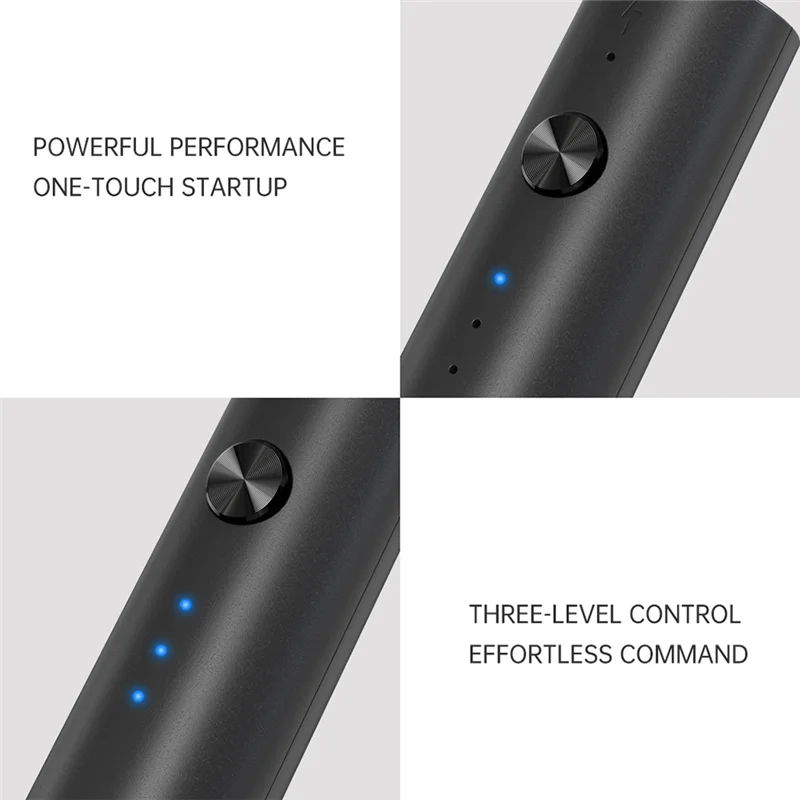 BAAN-ハンドヘルド電動ミルク泡立て器充電式ミニブレンダーコーヒー用3スピード設定