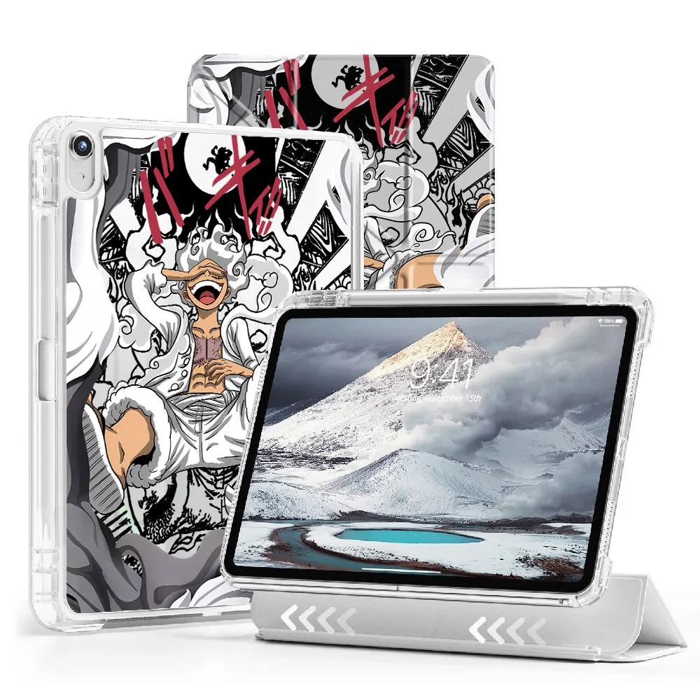 Etui na tablet Ones P-Pieces Luffys do iPad 11. generacji Mini 7 6 5 Air 8 M2 M3 3 12. generacji 10. generacji 9. generacji Pro 13 2025 2026 z przegródką na rysik — zdjęcie produktu 7