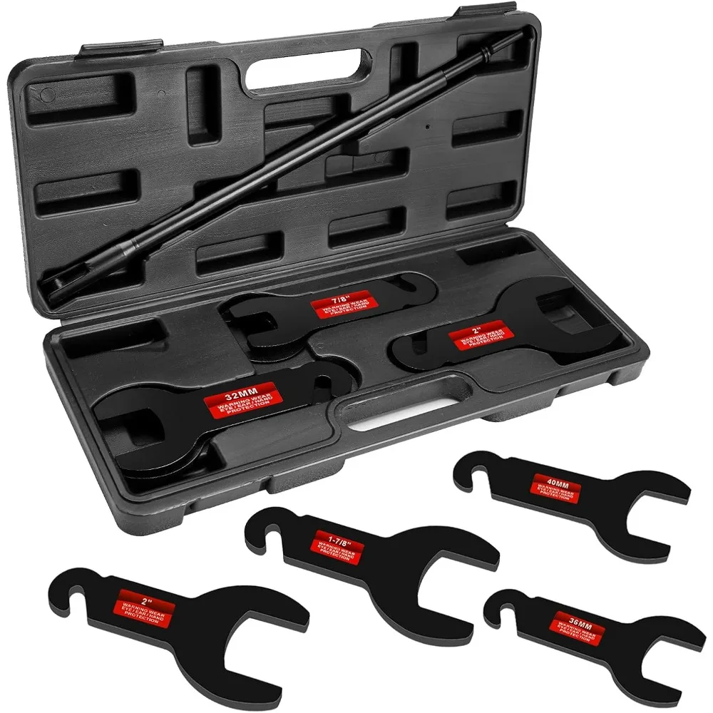 طقم مفاتيح ربط بمروحة هوائية مكون من 8 قطع - أداة إصلاح تلقائية متوافقة مع فورد، جي إم، كرايسلر، جيب #2