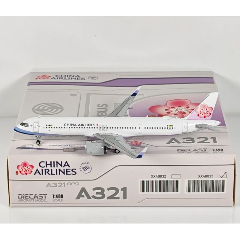 

JC Wings литье под давлением масштаб 1/400 China Airlines A321neo B-18101 модель самолета из сплава, коллекция декоративных украшений, подарочные игрушки