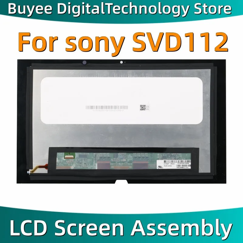 Lcd Led Screen Display para Laptop Substituição do Digitalizador de Montagem 11.6 Apto para Sony Svd112 Lp116wf1 Spa1 1920×1080