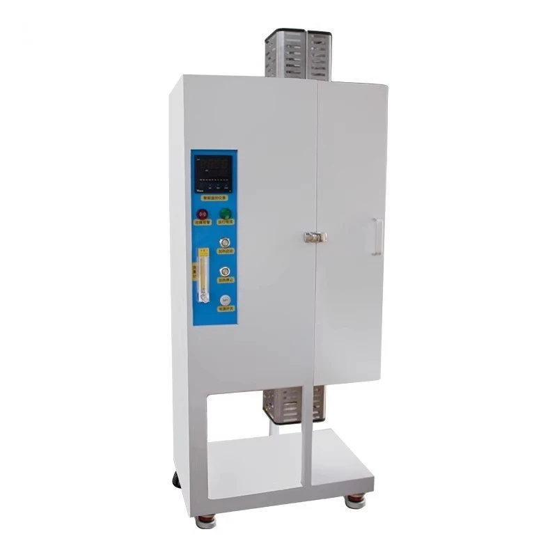 فرن أنبوب فراغ عمودي ذكي لدرجة الحرارة العالية فرن ألياف السيراميك الصلب فرن التبريد المتكامل