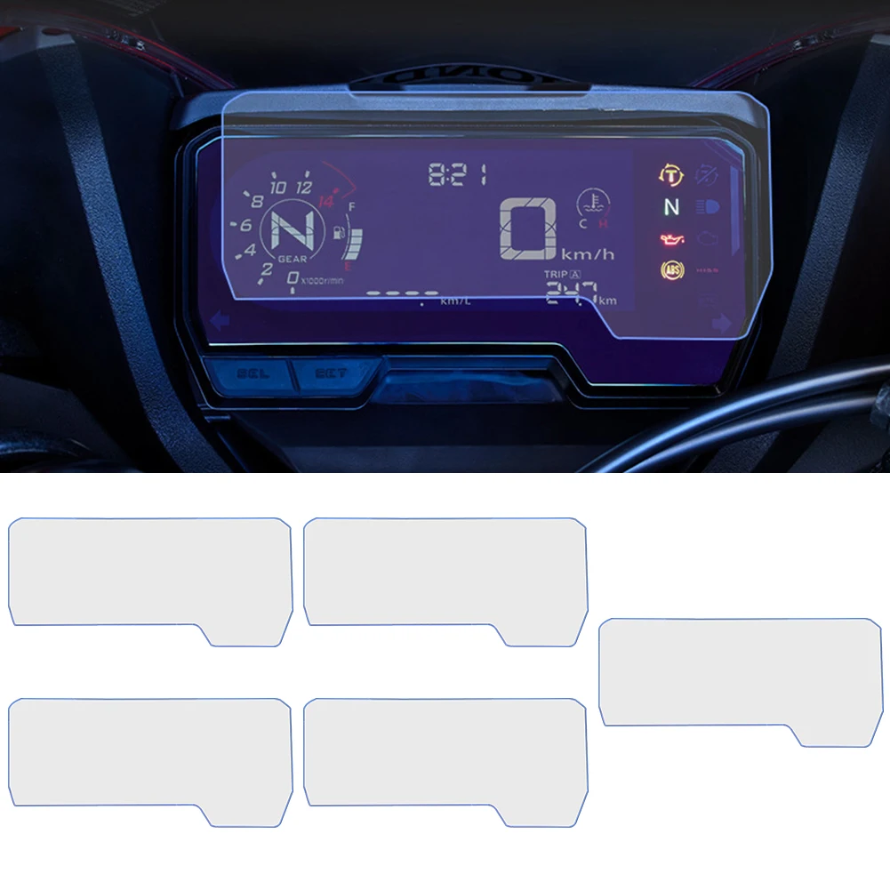 White Motorcycle Instrument Film Screen Protector Reduces Visual Fatigue Water Droplet Resistance For Honda CB400X 2019-2022