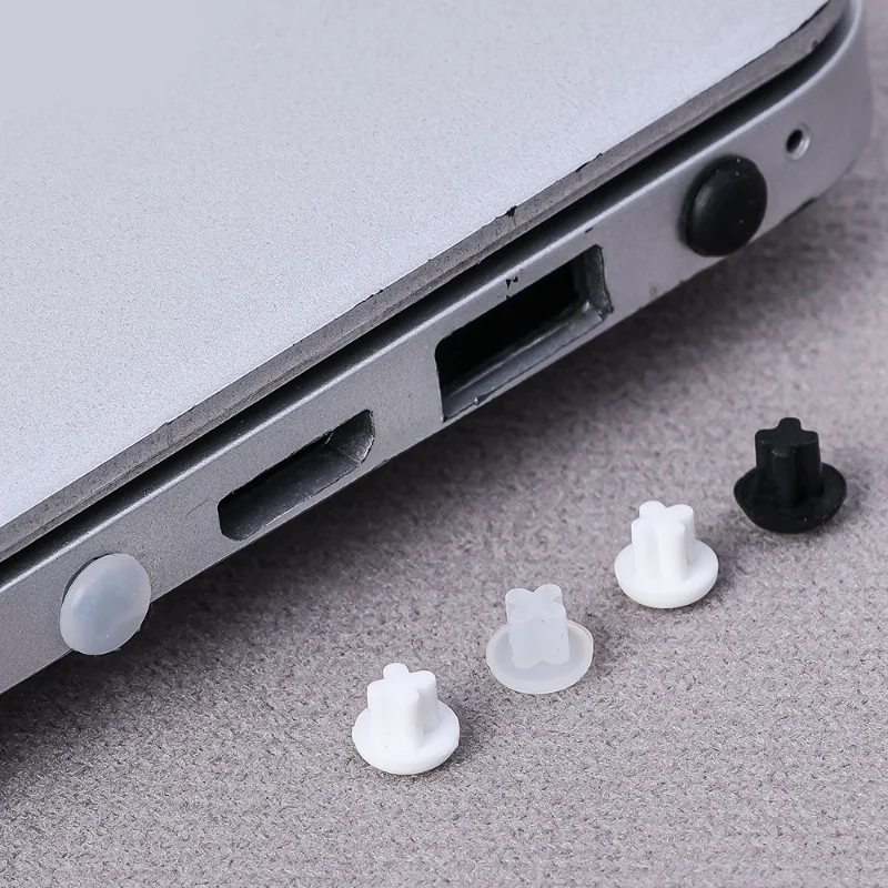 10/1pcs 3.5mm Silicone Headphone Jack Dust Plug Hole Plug Audio Microphone Interface Stopper Laptop Dust Plug Interface Cover