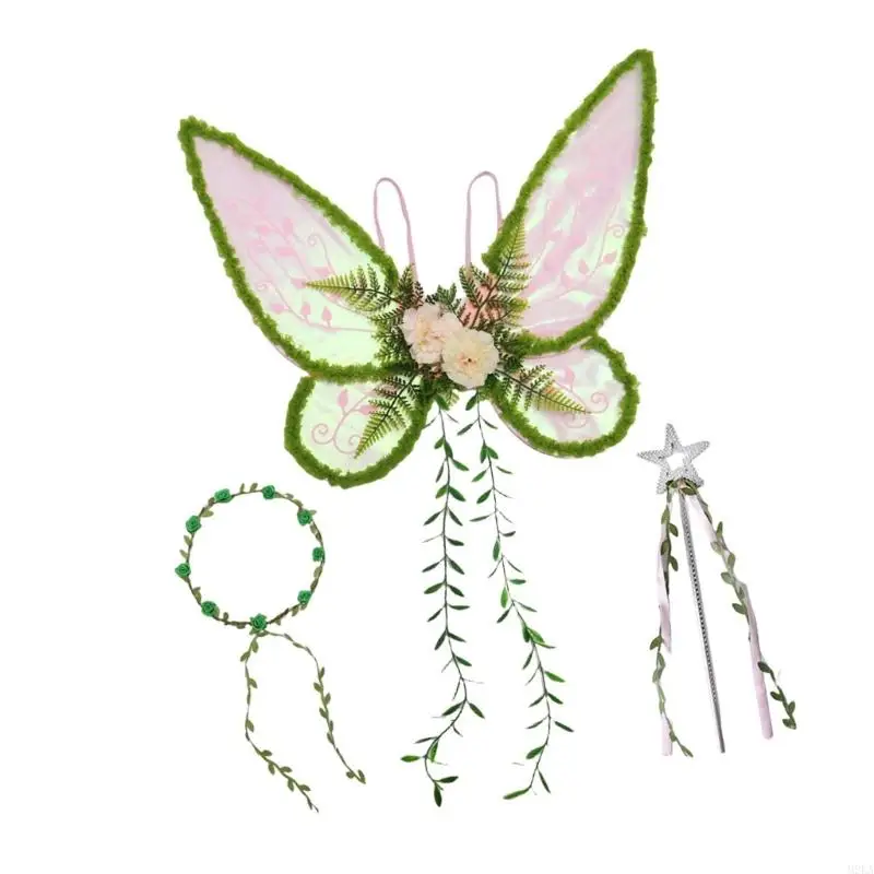 2025 New Gradient Color magics Tulle Winges for Adult Women Girls Themed Celebration Event