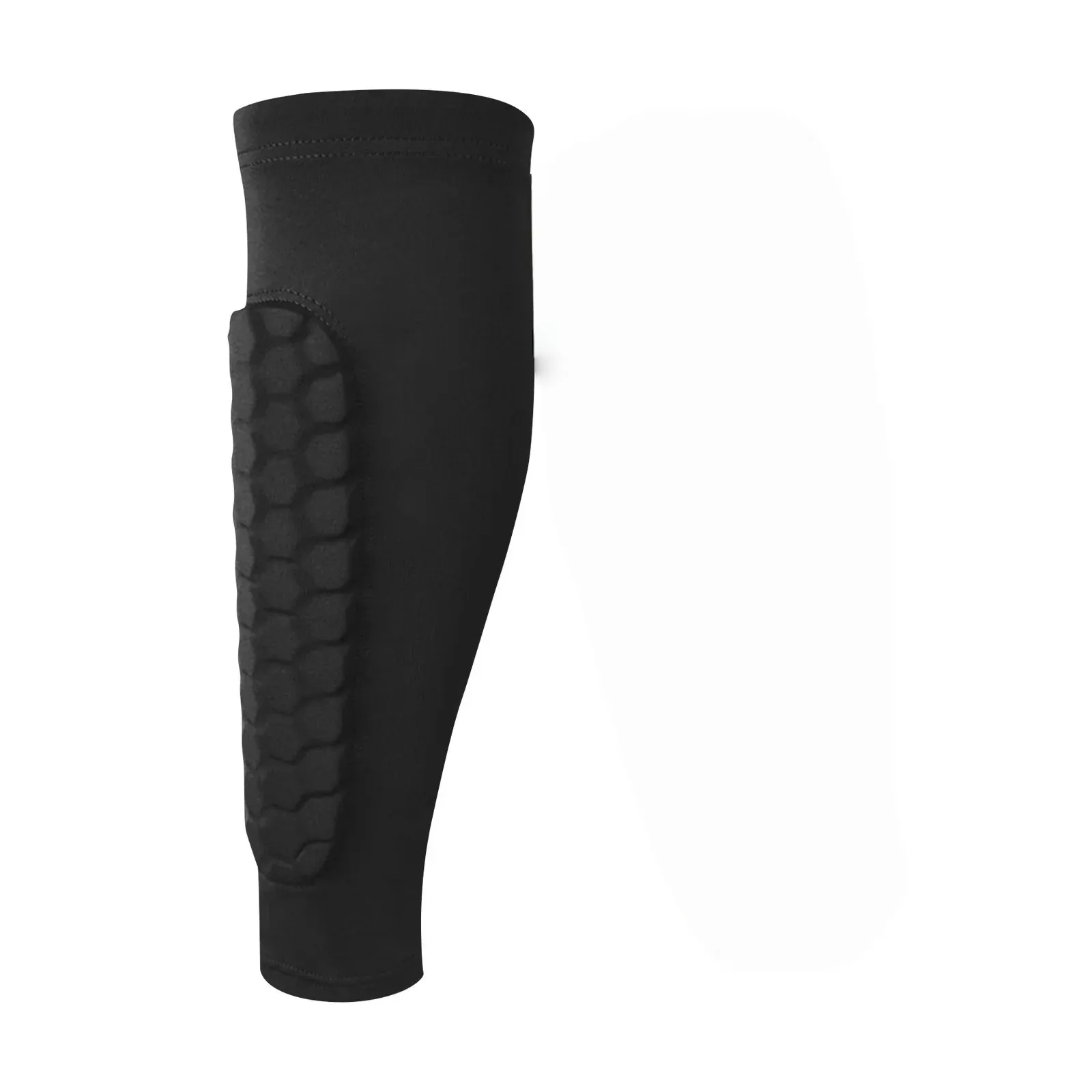 1 stuks voetbal scheenbeschermers voor kinderen jeugd volwassenen - voetbal scheenbeschermer met honingraat compressiemouwen voor ski, voetbal, bas
