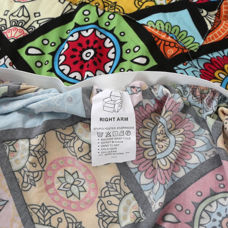 4 قطع غطاء أريكة كرسي لغرفة المعيشة غطاء كرسي مستلق مرن حماية الاسترخاء غطاء كرسي بذراعين