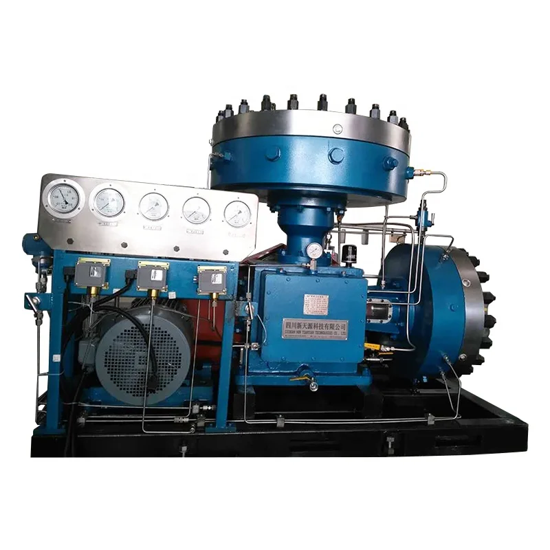 Industrial Compressors & Parts Inlet Pressure 8Bar Working Pressure 200Bar N2 Nitrogen Compressors Diaphragm Compressor