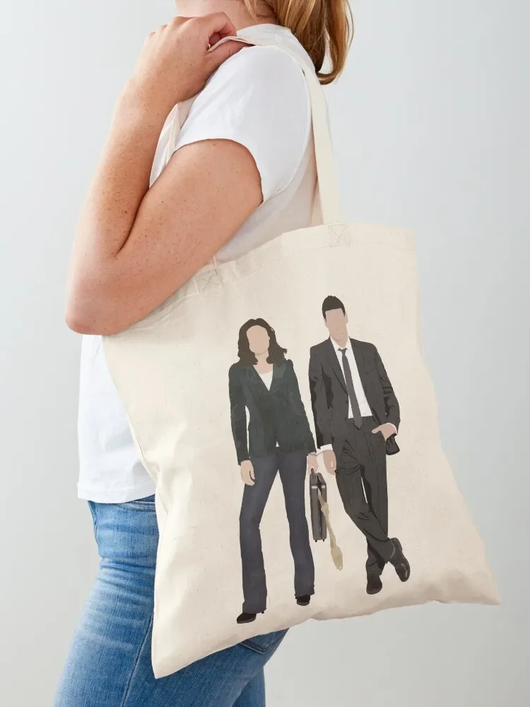 Bones and Booth Tote Bag tote bag canvas university shopper bag canvas tote bags Canvas