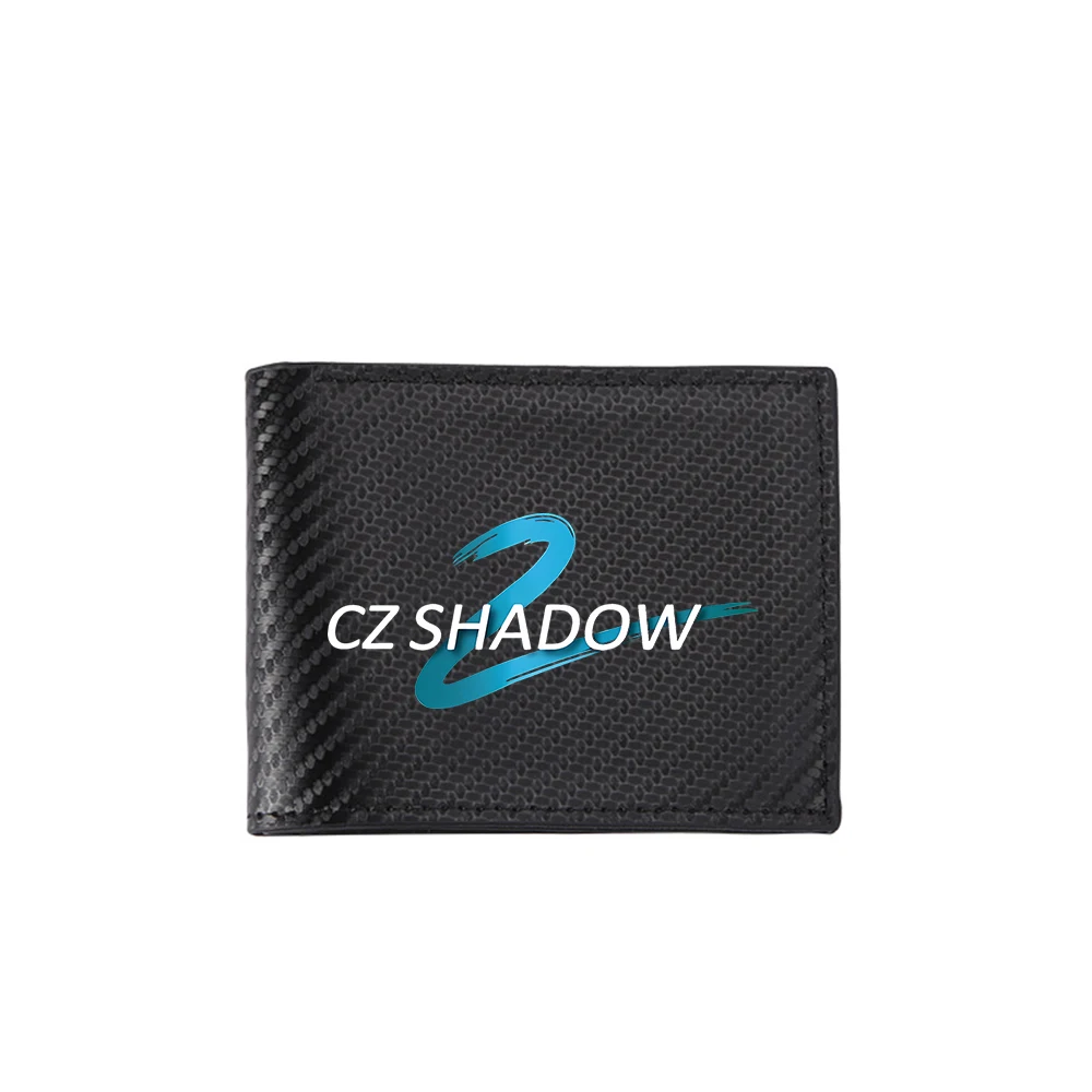 Cz Shadow Logo Men's Wallet Card Holder Casual Business Fashion Design Style Print Pattern view 4