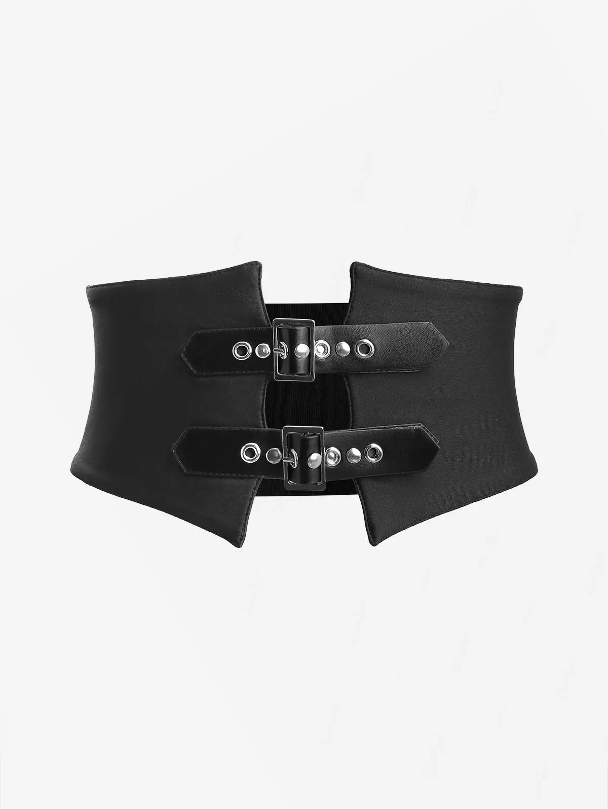 ROSEGAL Abito gotico stampato con osso di teschio con cintura rimovibile, abito rosso senza maniche da donna con fazzoletto floccato