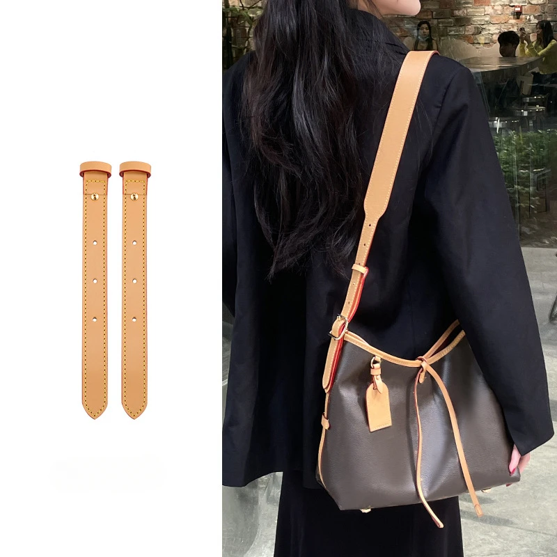 Vachetta Leather Adjustable Extender Strap for LV Carryall Shoulder Bag Purse Straps Handbag Accessories