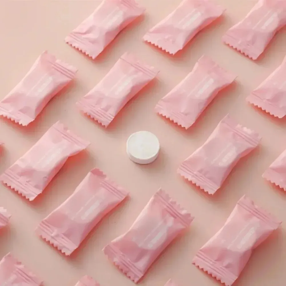 Compressed Towels Travel In Compressed Bag Suitable For Sensitive Skin Cotton Cleansing Towel Disposable Face Pack  20Pcs