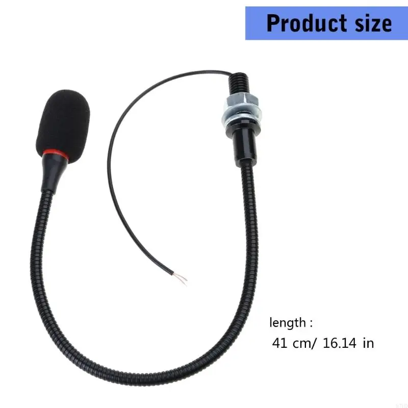 Micro Gooseneck kim loại 87HD 2.2kΩ Sai thích cho thông báo thuyết trình trực tiếp