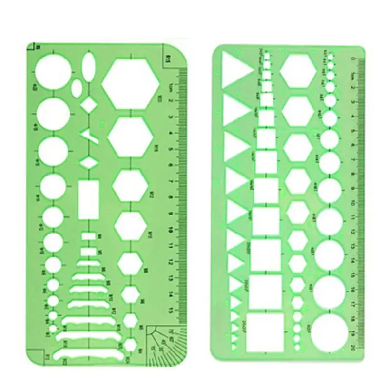 Règle dessin multifonction, modèle mesure dessin pour cours bureau, dessins personnels, accessoires formation 11