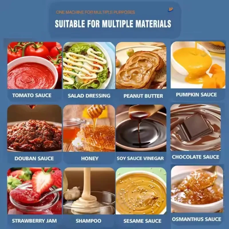 Automatic Mayonnaise Mustard Sauce Dipping Pizza Garlic Sauce Sachet Plastic Bag Packaging Packing Machine