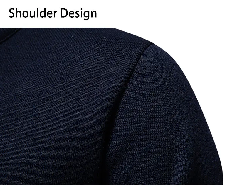 Herren-Fleece-Pullover mit halbem Reißverschluss und Stehkragen für Herbst und Winter, lässiges Jugendtrend-Strickoberteil, bequeme, vielseitige Kleidung – Detail 16